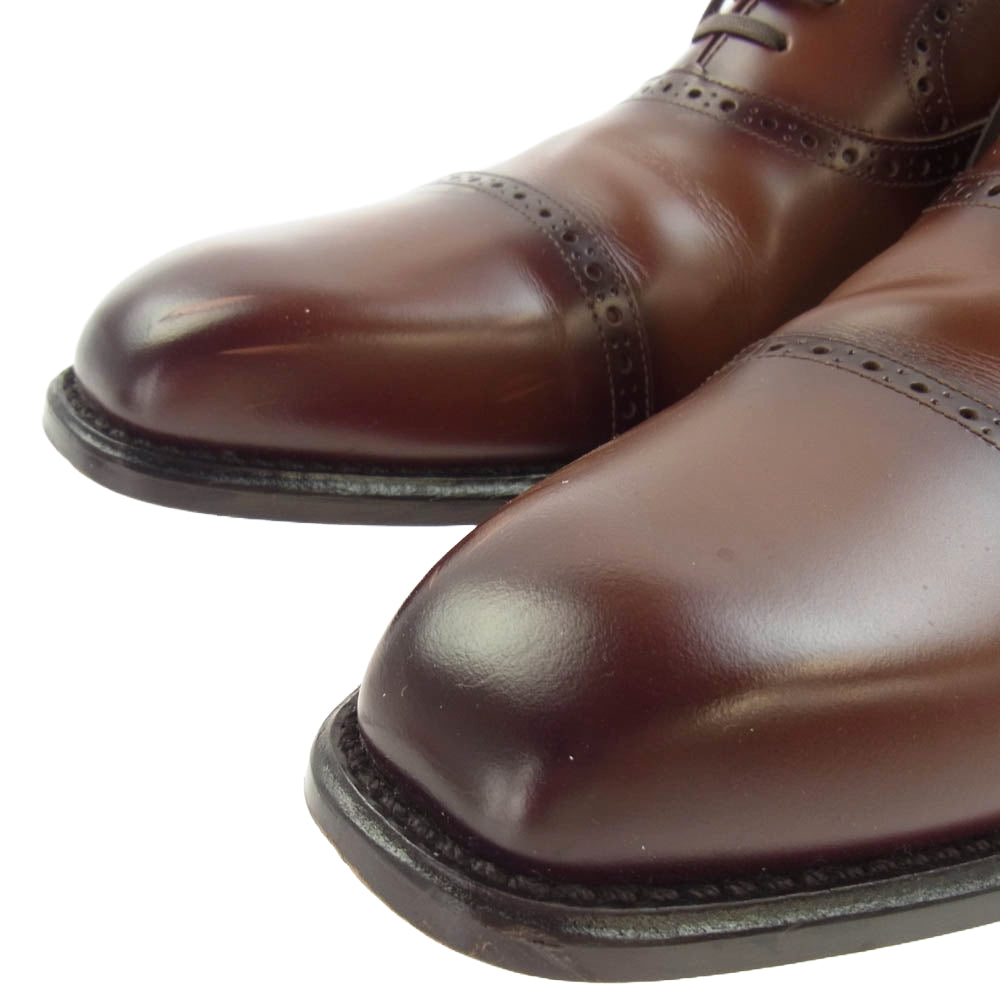 REGAL リーガル 122R ストレートチップ ビジネス シューズ ブラウン系 26.5【中古】