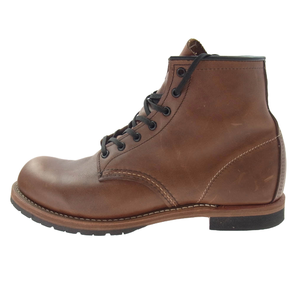 RED WING レッドウィング 9016 BECKMAN ROUND BOOTS ベックマン レースアップ ブーツ ブラウン系 27.5cm【中古】