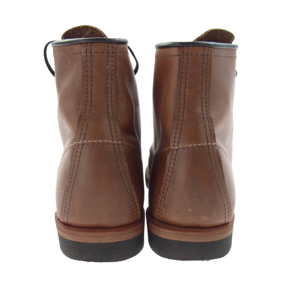 RED WING レッドウィング 9016 BECKMAN ROUND BOOTS ベックマン レースアップ ブーツ ブラウン系 27.5cm【中古】