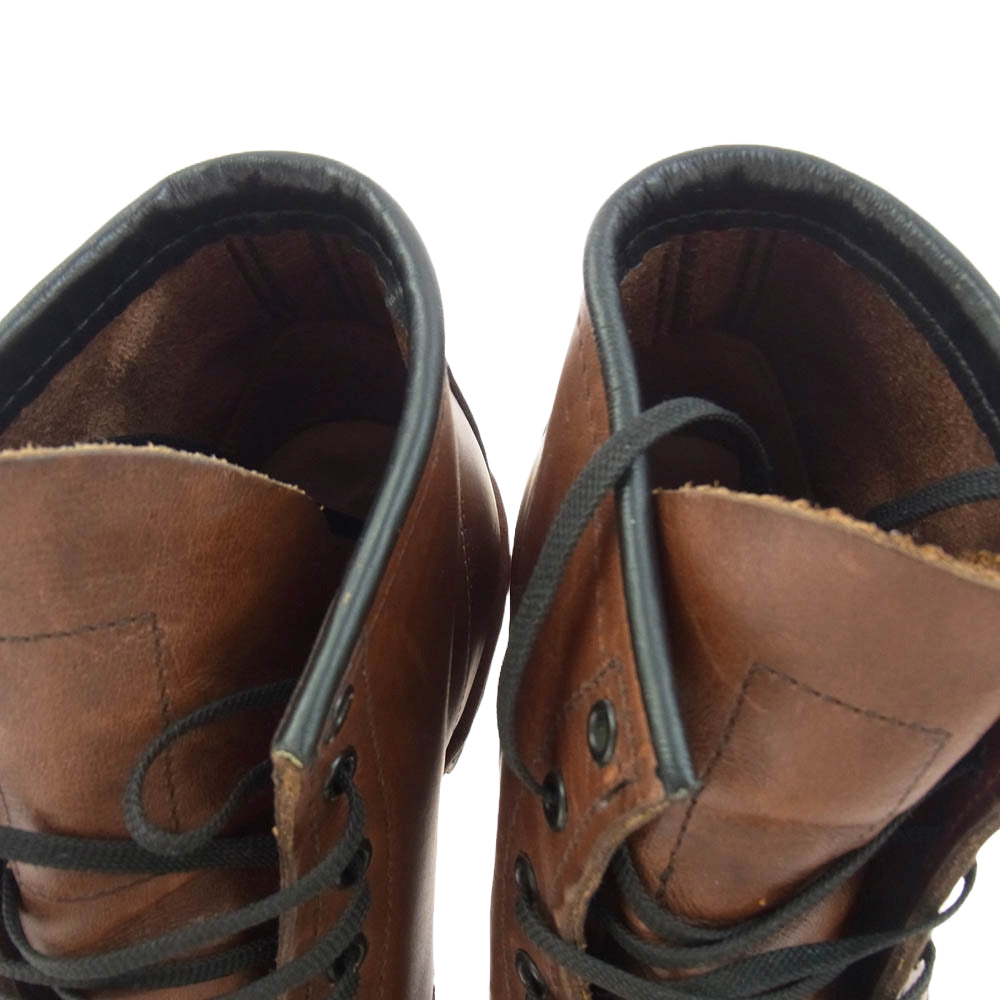 RED WING レッドウィング 9016 BECKMAN ROUND BOOTS ベックマン レースアップ ブーツ ブラウン系 27.5cm【中古】
