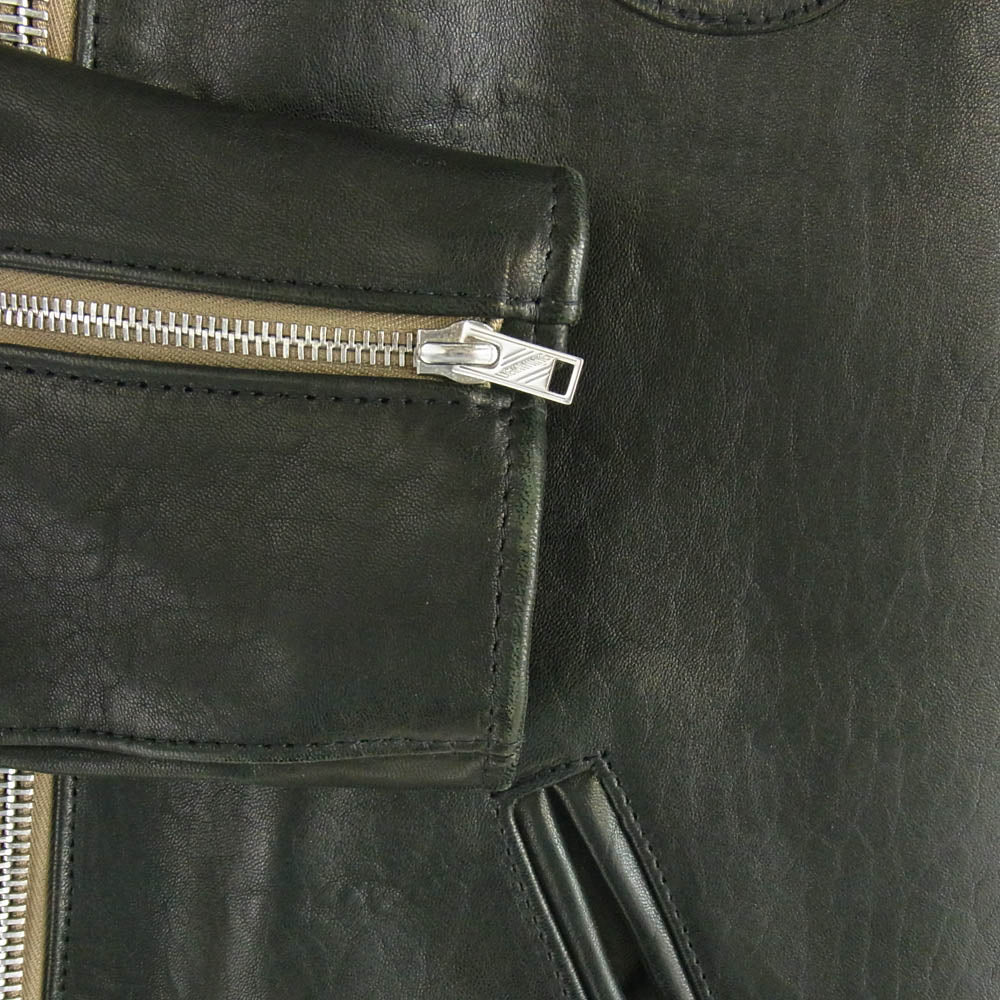 Lewis Leathers ルイスレザー 60T CORSAIR TIGHT FIT HORSEHIDE コルセア タイトフィット ホースハイド レザー シングル ライダース ジャケット ブラック系 40【中古】
