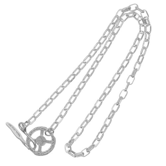 THE FLAT HEAD ザフラットヘッド FN-JC-011 フェザー フック シルバー チェーン ネックレス【中古】