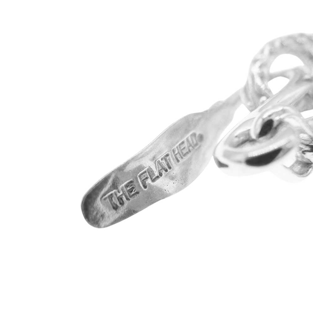 THE FLAT HEAD ザフラットヘッド FN-JC-011 フェザー フック シルバー チェーン ネックレス【中古】