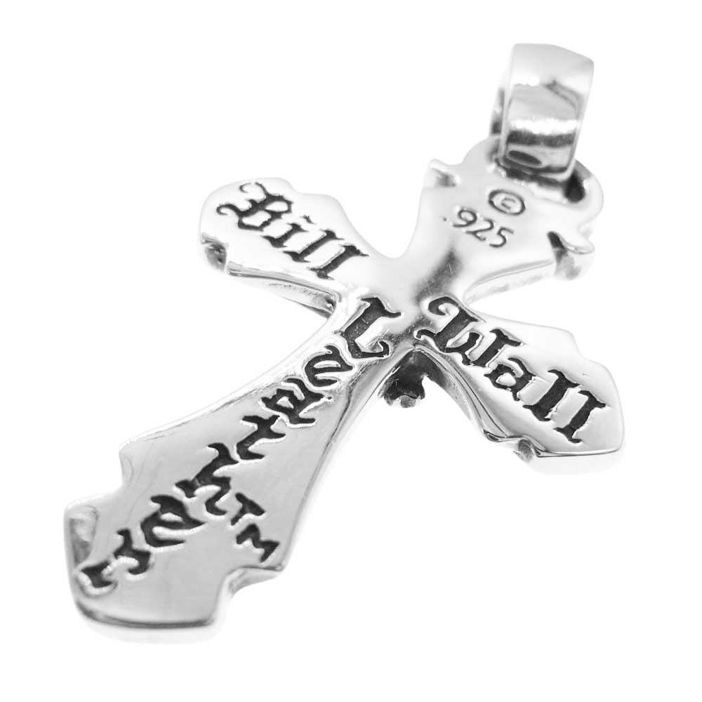 BILL WALL LEATHER ビルウォールレザー PN940 ギャランティカード 付属 2005 CROSS W/SKULL & CROSSBONES 2005 クロス wスカル ＆ クロスボーン ペンダント トップ【中古】