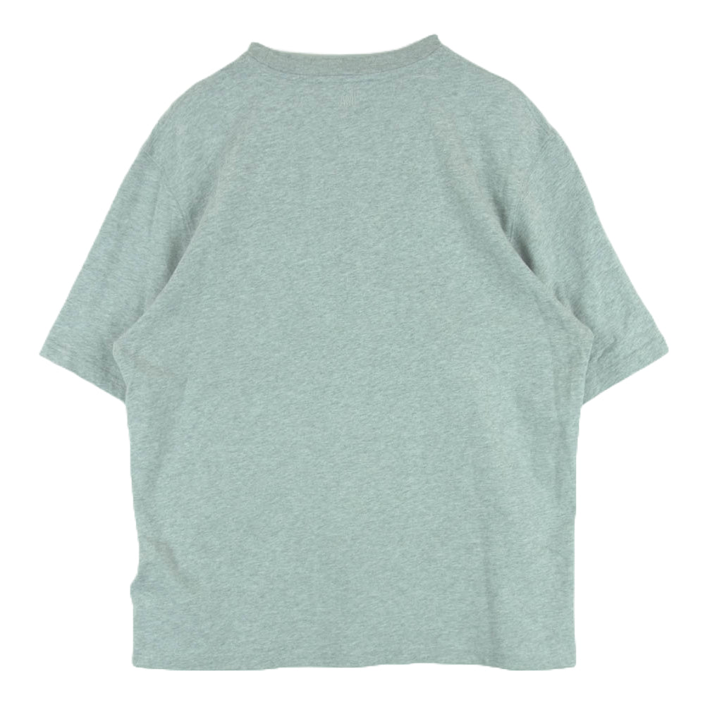 アミアレクサンドルマテュッシ ハート刺繍 Ｔシャツ 半袖 カットソー ポルトガル製 グレー系 S【中古】