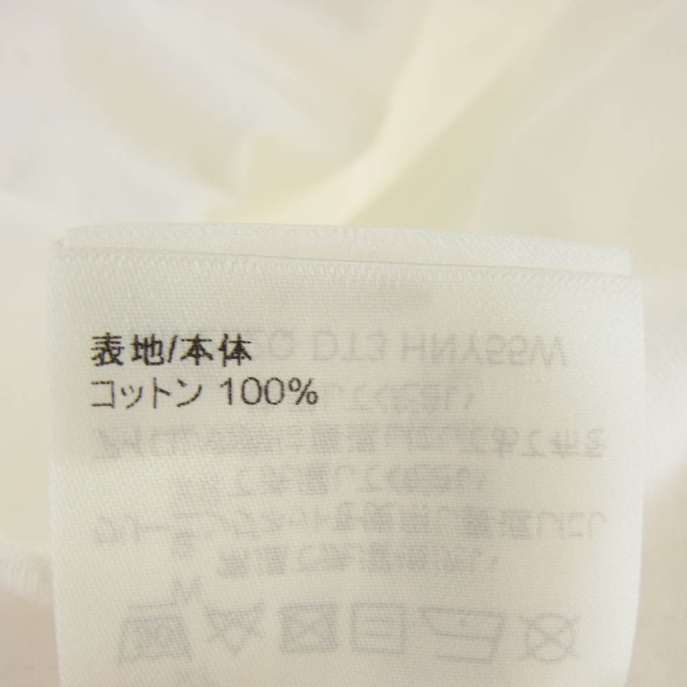 LOUIS VUITTON ルイ・ヴィトン 22AW RM222Q DT3 HNY55W インサイドアウト エンボス LVロゴ Ｔシャツ 半袖 カットソー ホワイト系 M【中古】