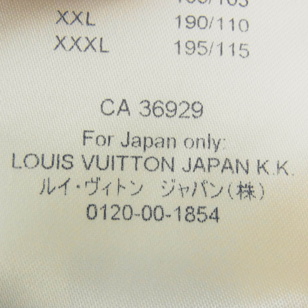 LOUIS VUITTON ルイ・ヴィトン 20SS RM201 TCE HIY89W ヴェジェトゥル レース エンブロイダリー Tシャツ 半袖 カットソー オフホワイト系 XL【中古】