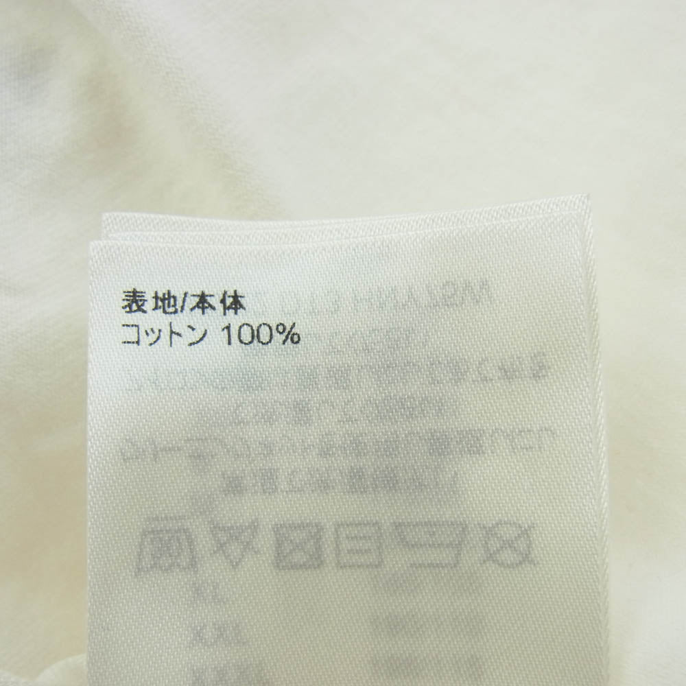 LOUIS VUITTON ルイ・ヴィトン 22AW RM222 DT3 HNY75W インサイドアウト グラフィック ロゴ刺? Ｔシャツ 半袖 カットソー オフホワイト系 L【中古】