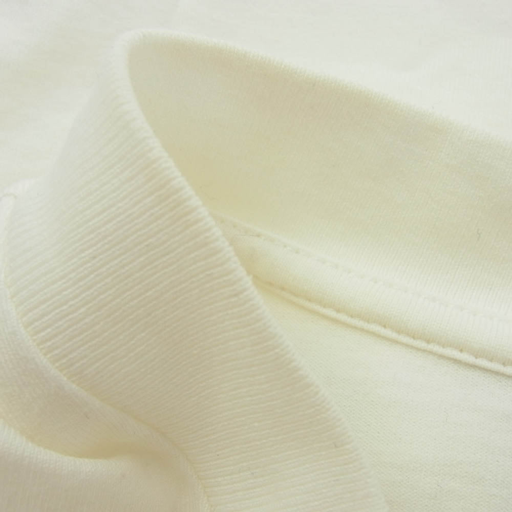 LOUIS VUITTON ルイ・ヴィトン 22AW RM222 DT3 HNY75W インサイドアウト グラフィック ロゴ刺? Ｔシャツ 半袖 カットソー オフホワイト系 L【中古】