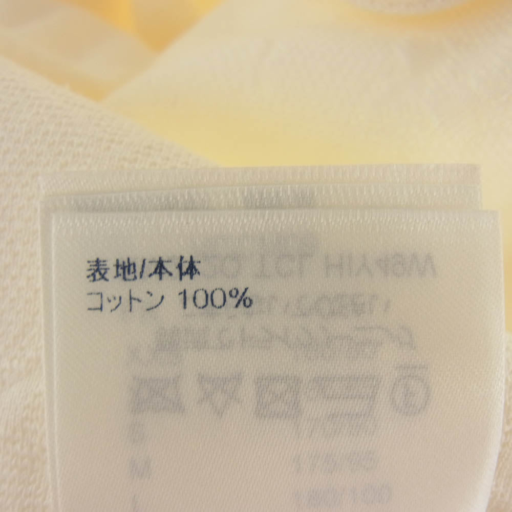 LOUIS VUITTON ルイ・ヴィトン 21AW RM212Q TCL HIY49W シグネチャー 3Dポケット モノグラム Ｔシャツ 半袖 カットソー オフホワイト系 L【中古】