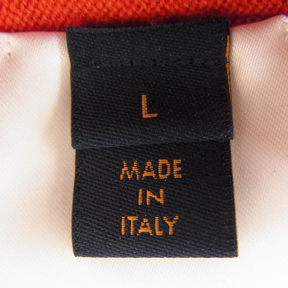 LOUIS VUITTON ルイ・ヴィトン 19SS RM191Q JZE HGN62W インサイドアウト カシミヤ クルーネック ニット セーター レッド レッド系 L【中古】