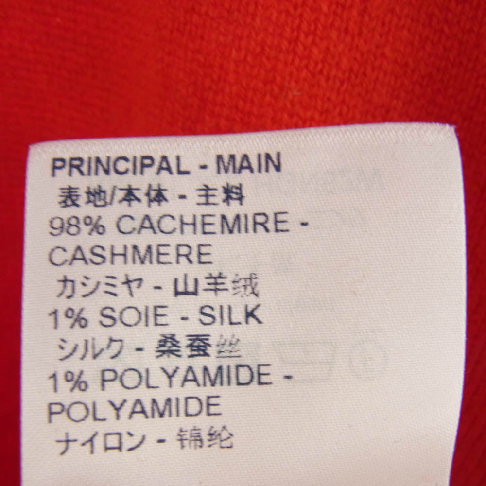 LOUIS VUITTON ルイ・ヴィトン 19SS RM191Q JZE HGN62W インサイドアウト カシミヤ クルーネック ニット セーター レッド レッド系 L【中古】