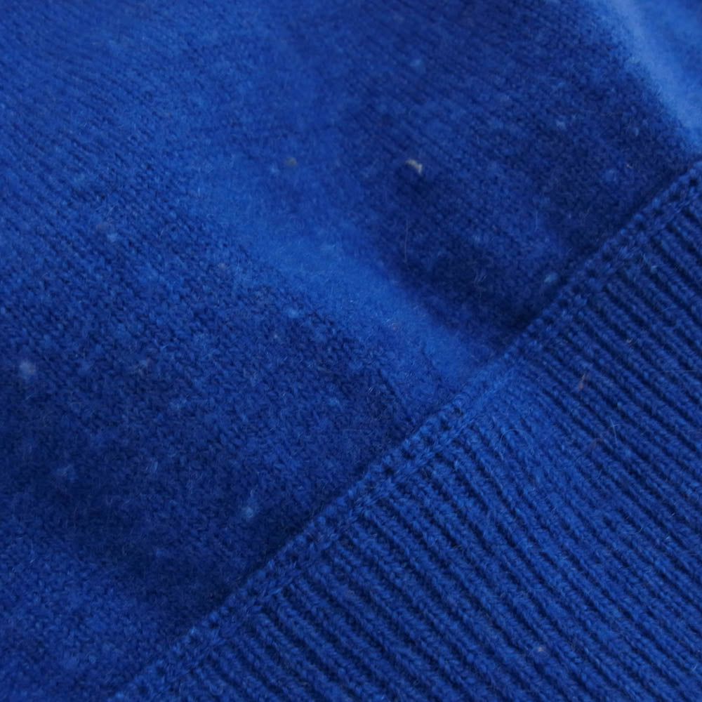 LOUIS VUITTON ルイ・ヴィトン 20SS RM201Q JZE HHN42W インサイドアウト カシミヤ クルーネック ニット セーター ブルー ブルー系 L【中古】
