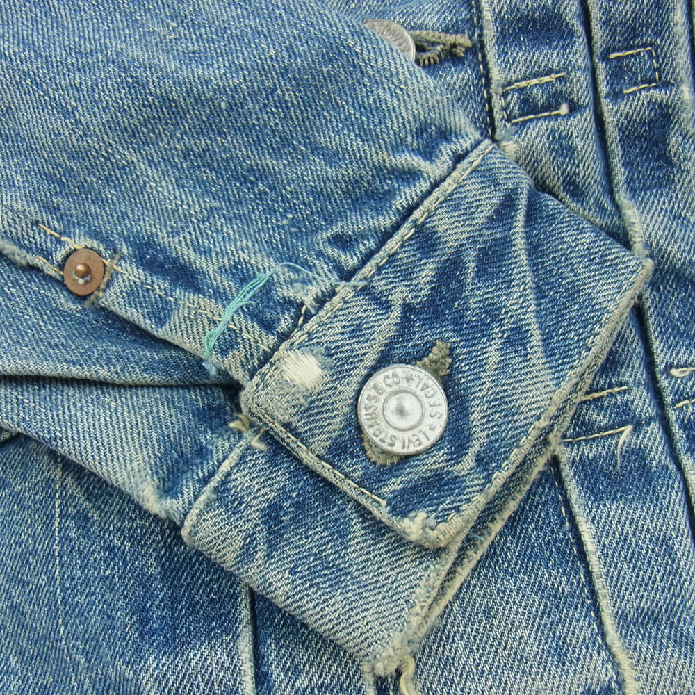 Levi's リーバイス ヴィンテージ 507XX 507BXX 2nd BigE キッズ デニムジ ャケット インディゴブルー系【中古】