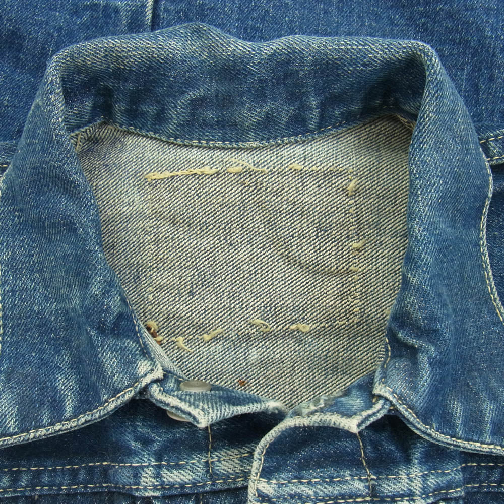 Levi's リーバイス ヴィンテージ 506XX 506BXX 1st BigE ベイビー キッズ デニム ジャケット 針バックル インディゴブルー系【中古】