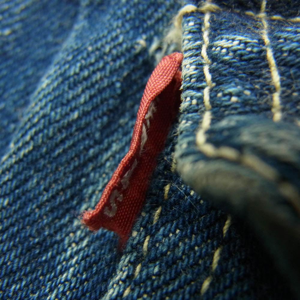 Levi's リーバイス ヴィンテージ 506XX 506BXX 1st BigE ベイビー キッズ デニム ジャケット 針バックル インディゴブルー系【中古】