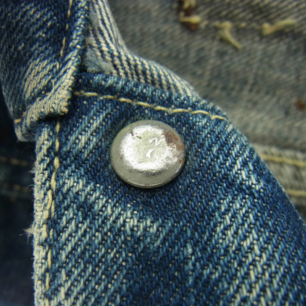Levi's リーバイス ヴィンテージ 506XX 506BXX 1st BigE ベイビー キッズ デニム ジャケット 針バックル インディゴブルー系【中古】