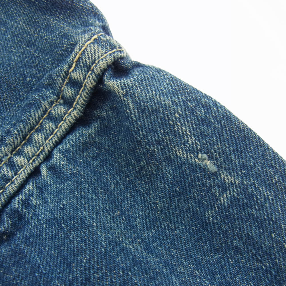 Levi's リーバイス ヴィンテージ 506XX 506BXX 1st BigE ベイビー キッズ デニム ジャケット 針バックル インディゴブルー系【中古】