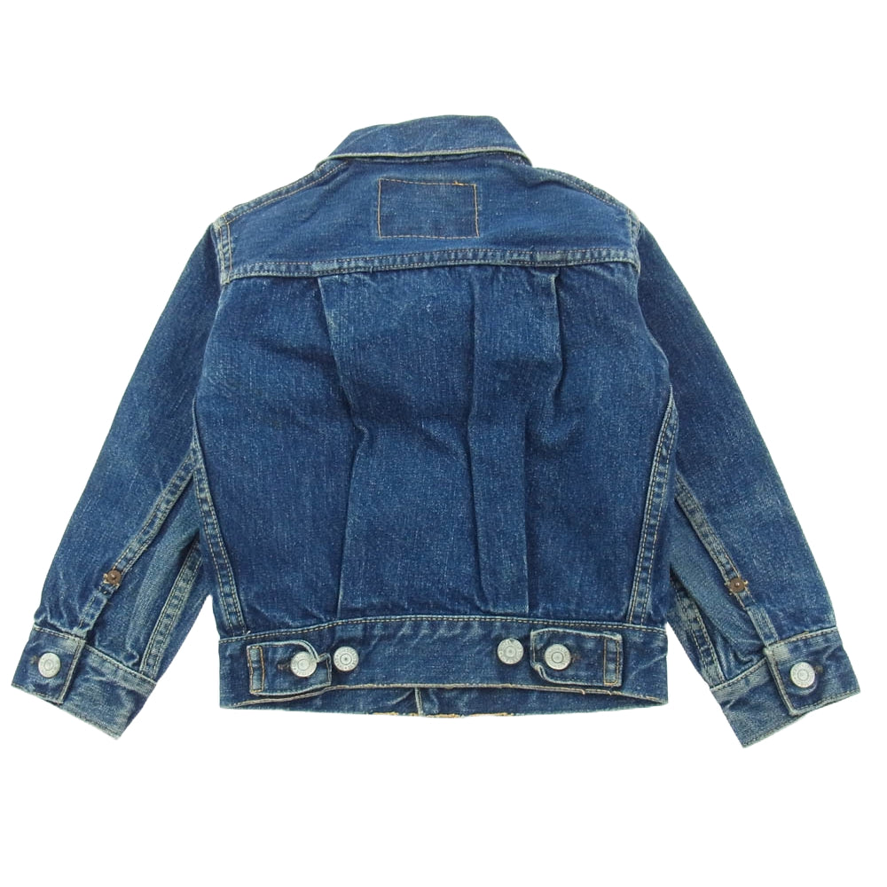 Levi's リーバイス ヴィンテージ 507XX 507BXX 2nd BigE デニム キッズ ジャケット インディゴブルー系 10【中古】