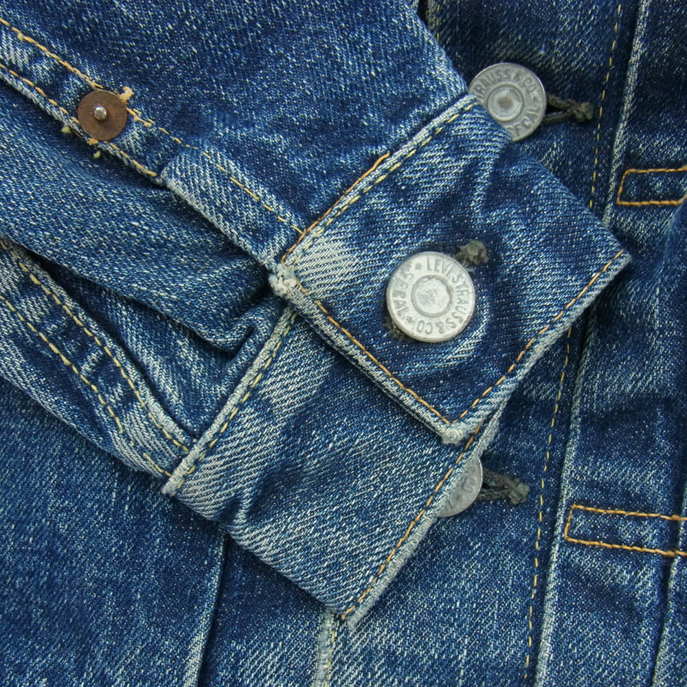 Levi's リーバイス ヴィンテージ 507XX 507BXX 2nd BigE デニム キッズ ジャケット インディゴブルー系 10【中古】
