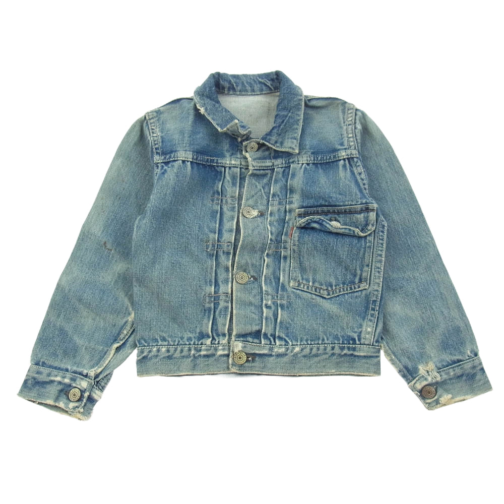 Levi's リーバイス ヴィンテージ 506XX 506BXX 1st jacket BigE ベイビー キッズ デニム ジャケット 針バックル インディゴブルー系【中古】