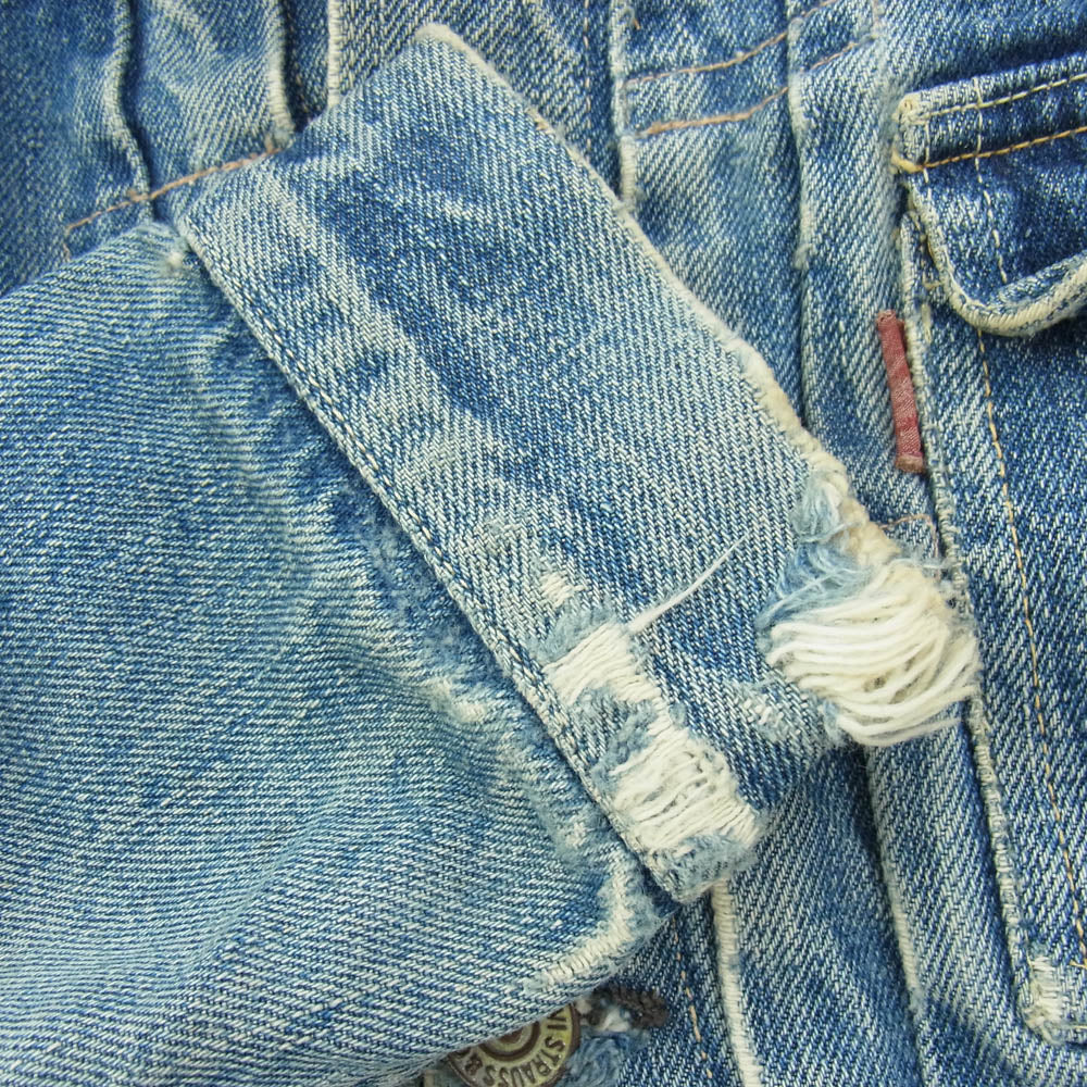 Levi's リーバイス ヴィンテージ 506XX 506BXX 1st jacket BigE ベイビー キッズ デニム ジャケット 針バックル インディゴブルー系【中古】