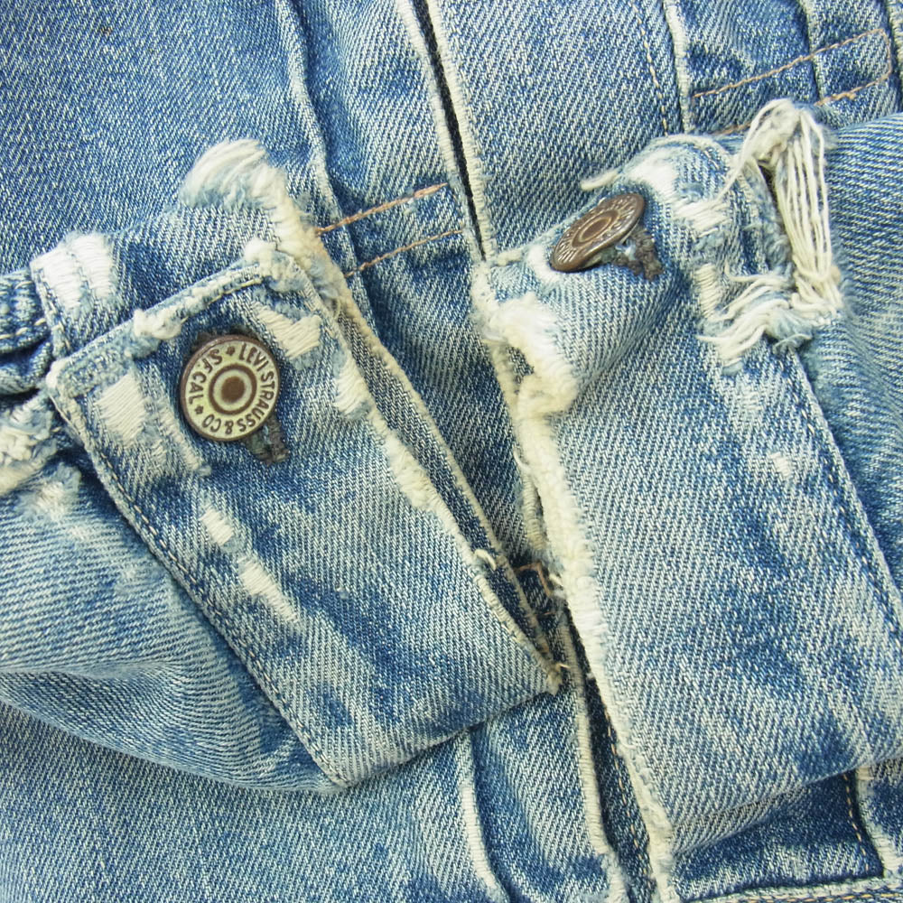 Levi's リーバイス ヴィンテージ 506XX 506BXX 1st jacket BigE ベイビー キッズ デニム ジャケット 針バックル インディゴブルー系【中古】