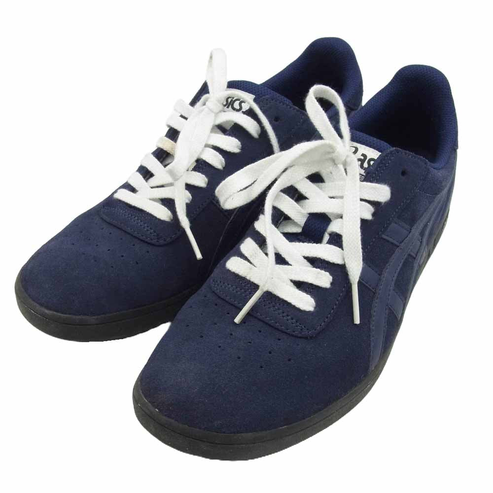 asics アシックス 1201A486 SKATEBOARDING  スケートボーディング スケートボード スケシュー スニーカー ネイビー系 パープル系 27.5cm【中古】