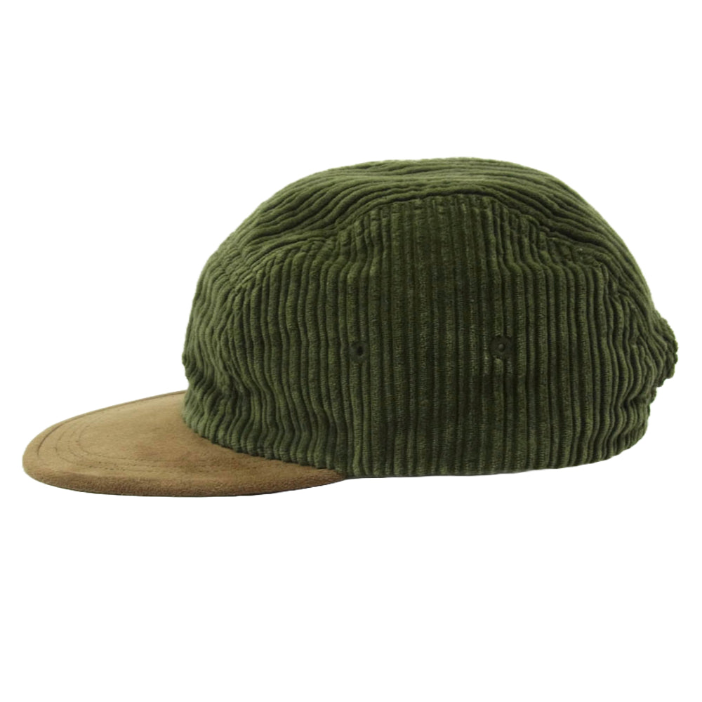 WTAPS ダブルタップス 21AW 212HCDT-HT04 CAP 5パネル コーデュロイ キャップ グリーン系 カーキ系 X00【中古】