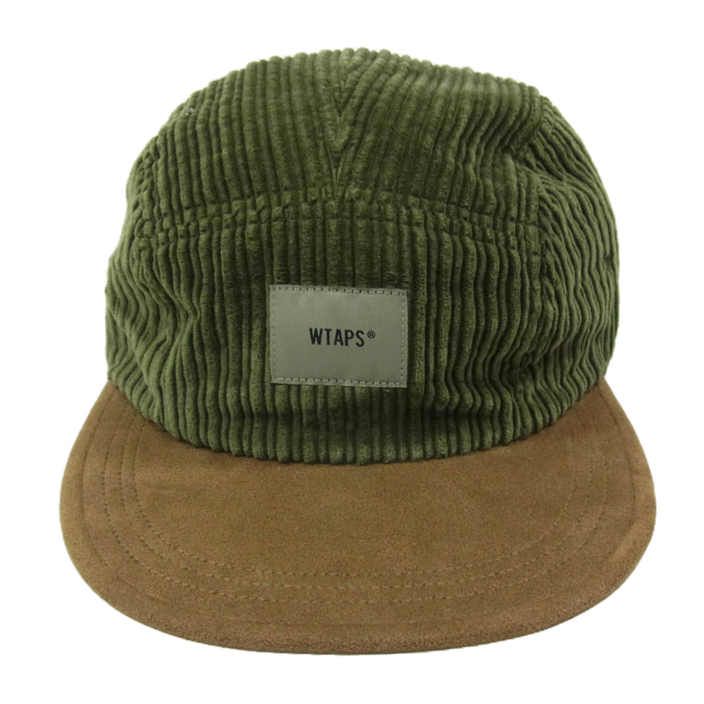 WTAPS ダブルタップス 21AW 212HCDT-HT04 CAP 5パネル コーデュロイ キャップ グリーン系 カーキ系 X00【中古】