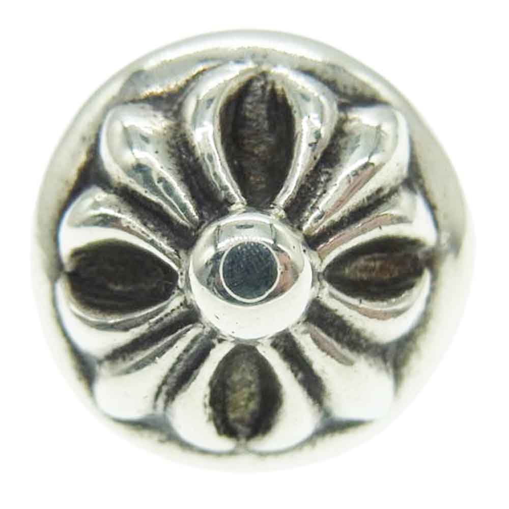CHROME HEARTS クロムハーツ（原本有） STUD CRSBLL クロスボール スタッド ピアス【中古】