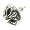 CHROME HEARTS クロムハーツ（原本有） STUD CRSBLL クロスボール スタッド ピアス【中古】
