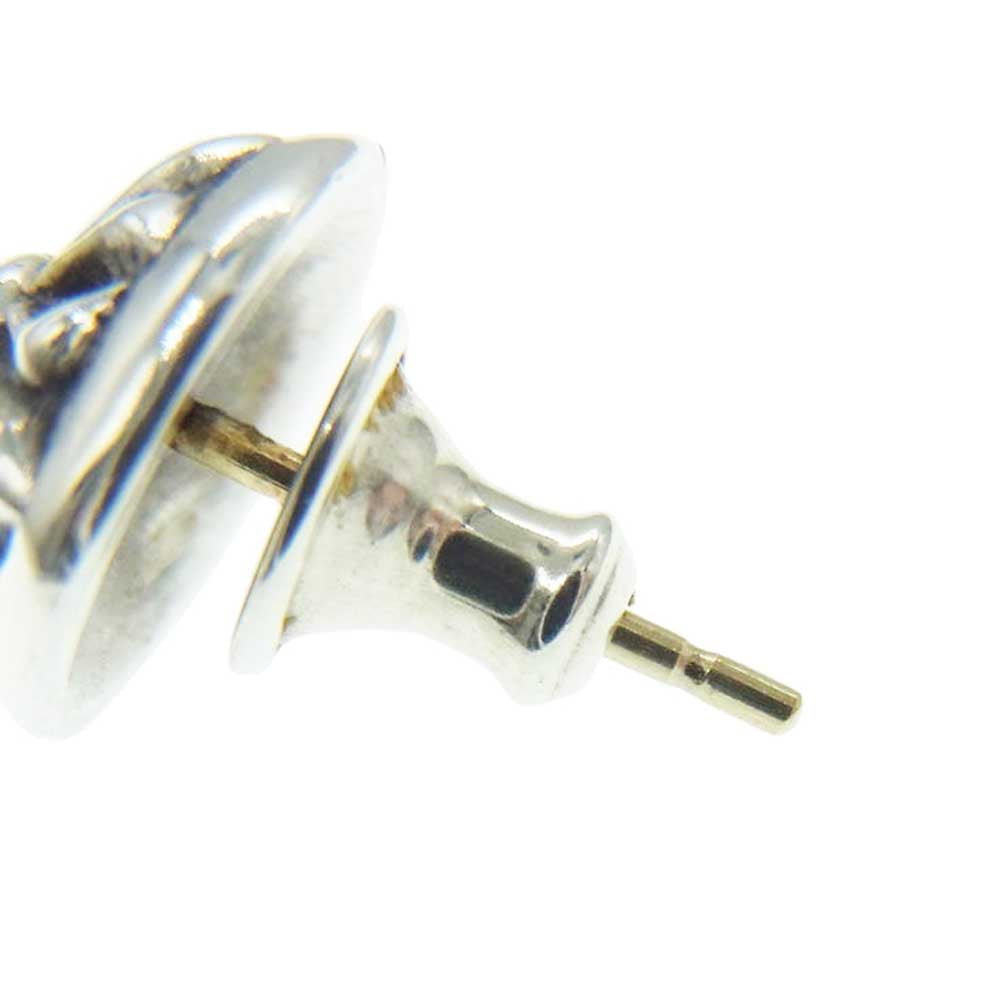 CHROME HEARTS クロムハーツ（原本有） STUD CRSBLL クロスボール スタッド ピアス【中古】