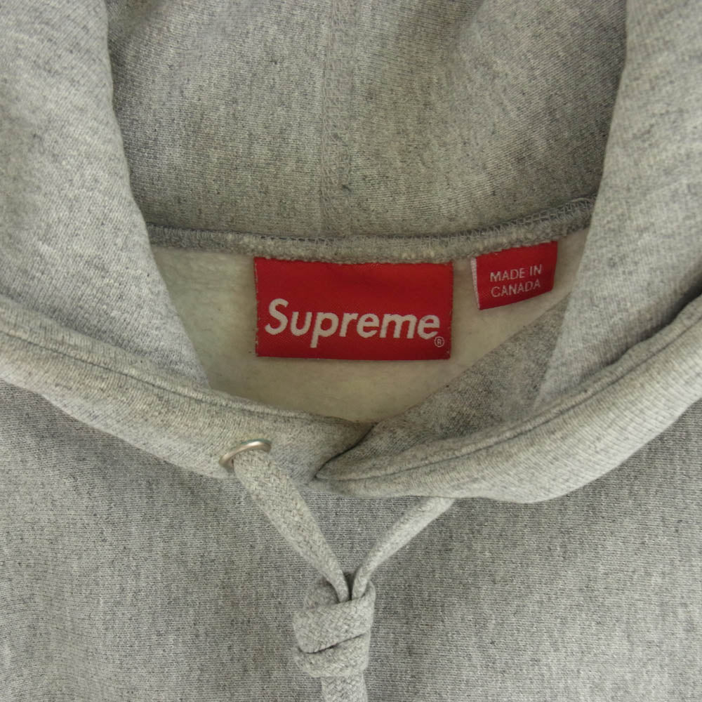 Supreme シュプリーム 16AW Box Logo Hooded Sweatshirt ボックスロゴ フーディー スウェット パーカー ヘザーグレー グレー系 S グレー系 S【中古】
