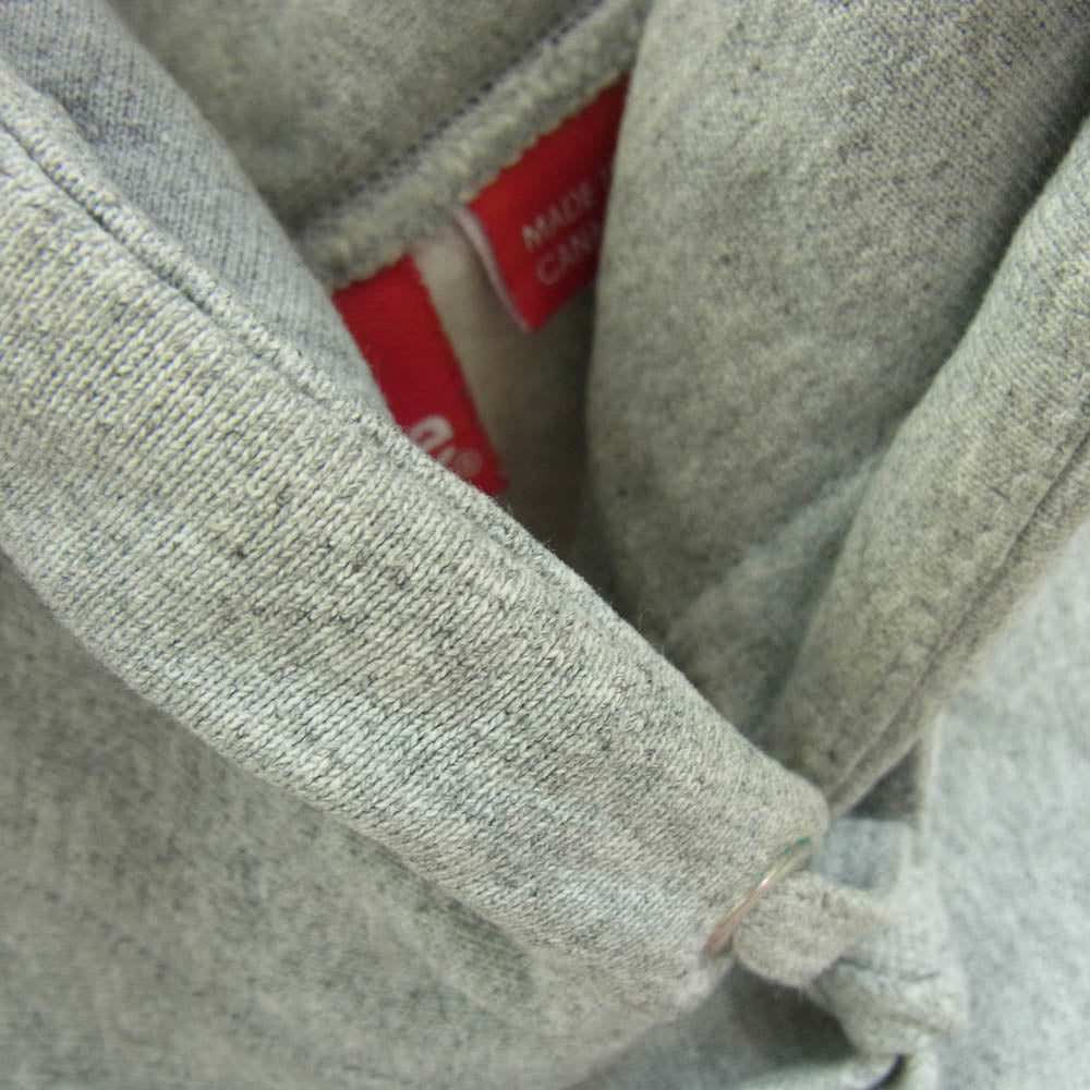 Supreme シュプリーム 16AW Box Logo Hooded Sweatshirt ボックスロゴ フーディー スウェット パーカー ヘザーグレー グレー系 S グレー系 S【中古】