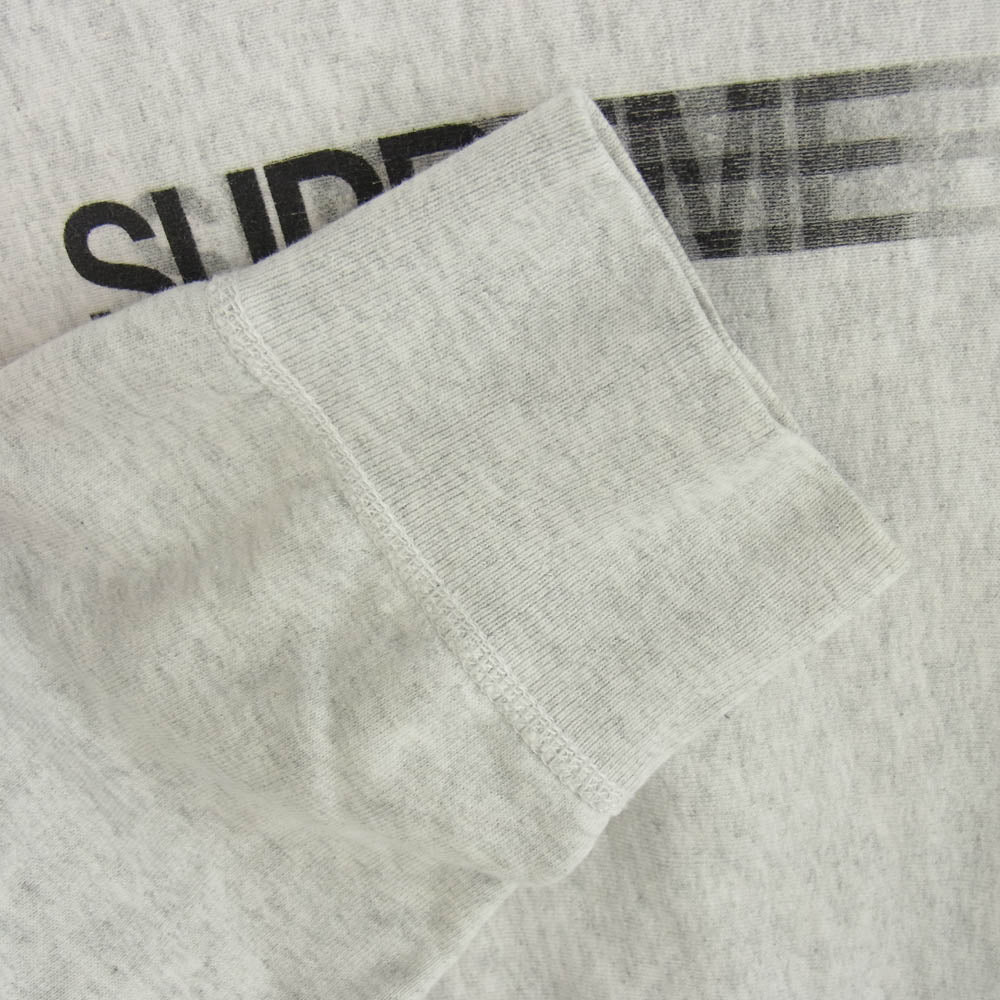 Supreme シュプリーム 20SS Motion Logo Hooded Sweat モーションロゴ フーデッド スウェットシャツ パーカー グレー系 M【中古】
