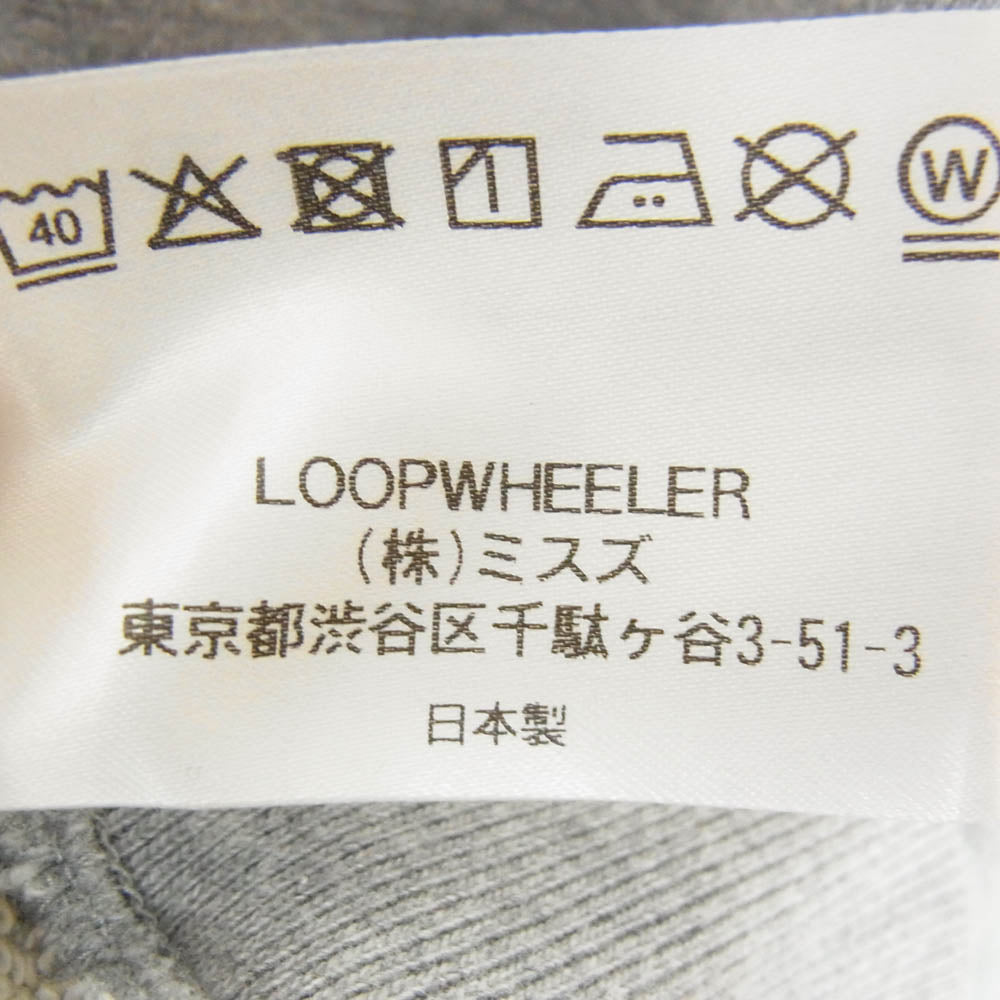 LOOPWHEELER ループウィラー ループウィラー ク ルーネック スウェット グレー系 M【中古】