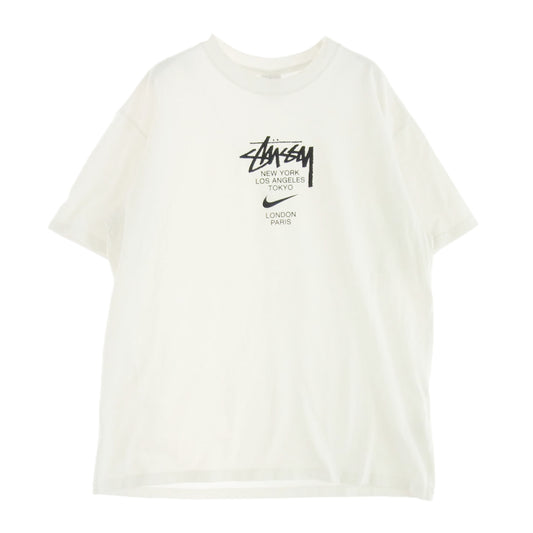 NIKE ナイキ DD3342-121 STUSSY ステューシー INTERNATIONAL TEE WHITE インターナショナル 半袖 Tシャツ ホワイト系 M【中古】