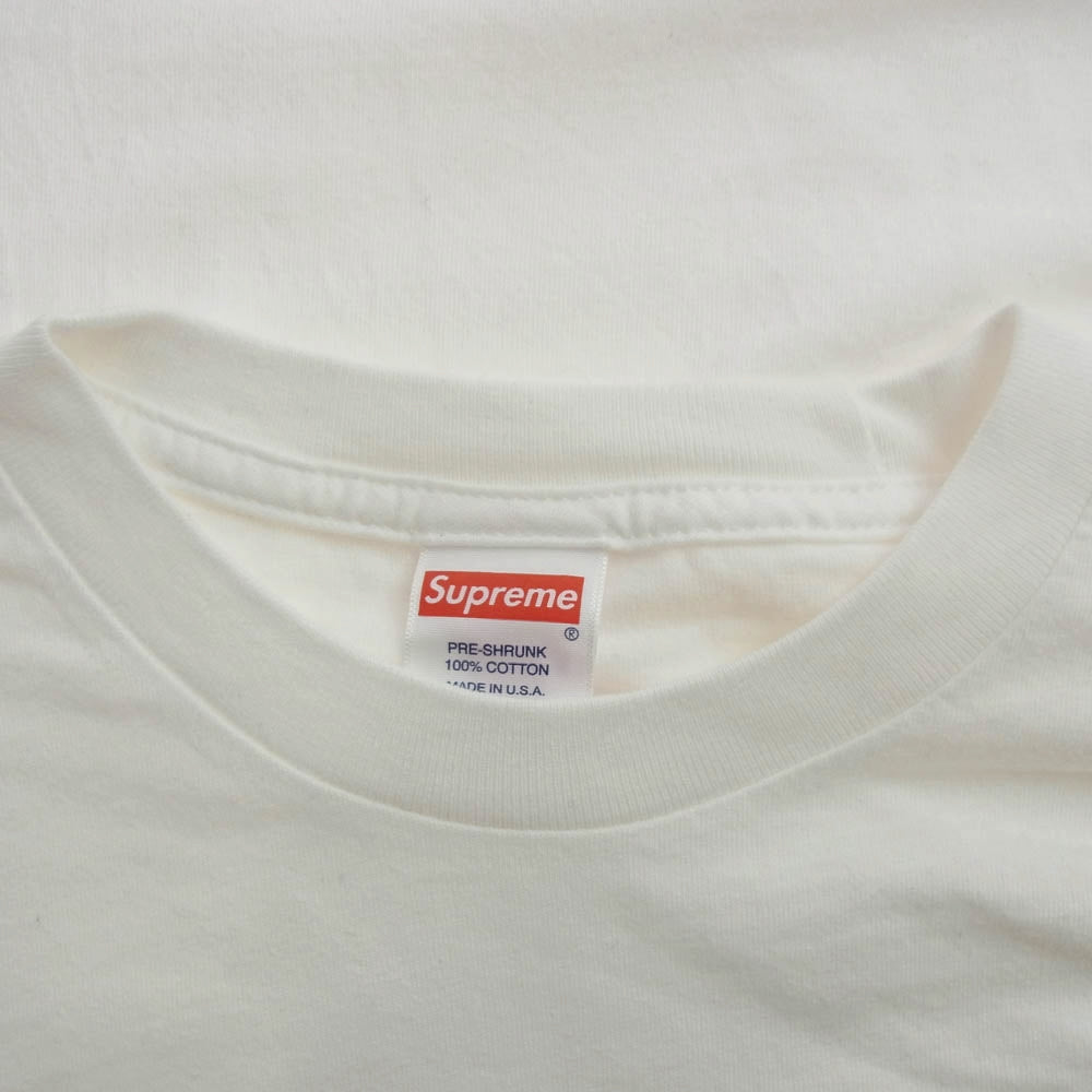 Supreme シュプリーム 21AW Rick Rubin Tee リック ルービン Tシャツ ホワイト系 M【中古】