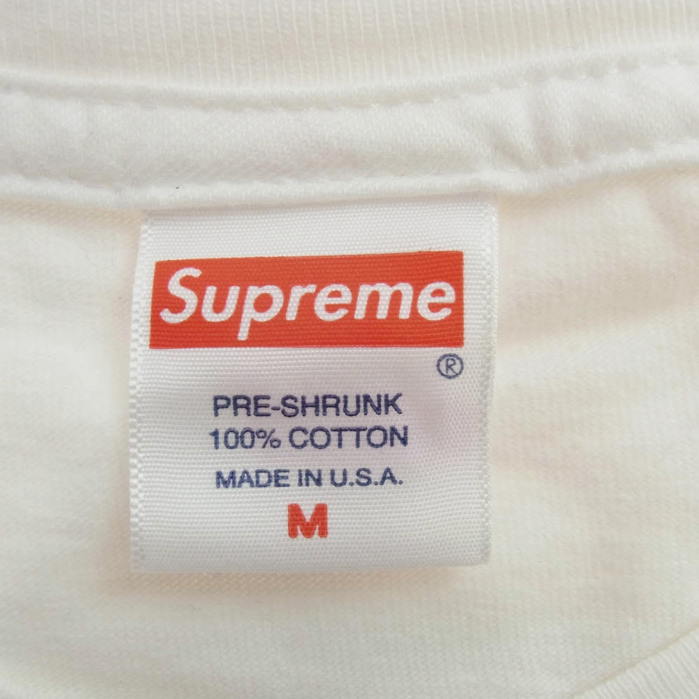 Supreme シュプリーム 21AW Rick Rubin Tee リック ルービン Tシャツ ホワイト系 M【中古】