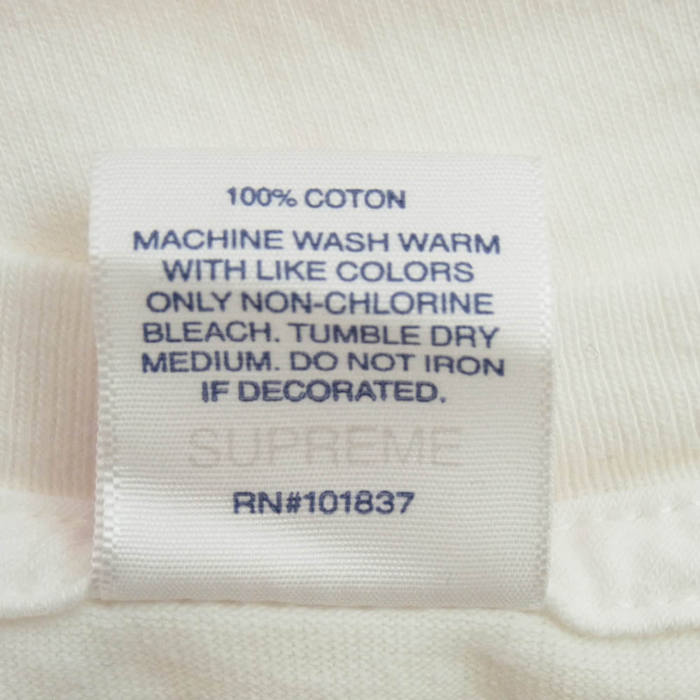 Supreme シュプリーム 21AW Rick Rubin Tee リック ルービン Tシャツ ホワイト系 M【中古】