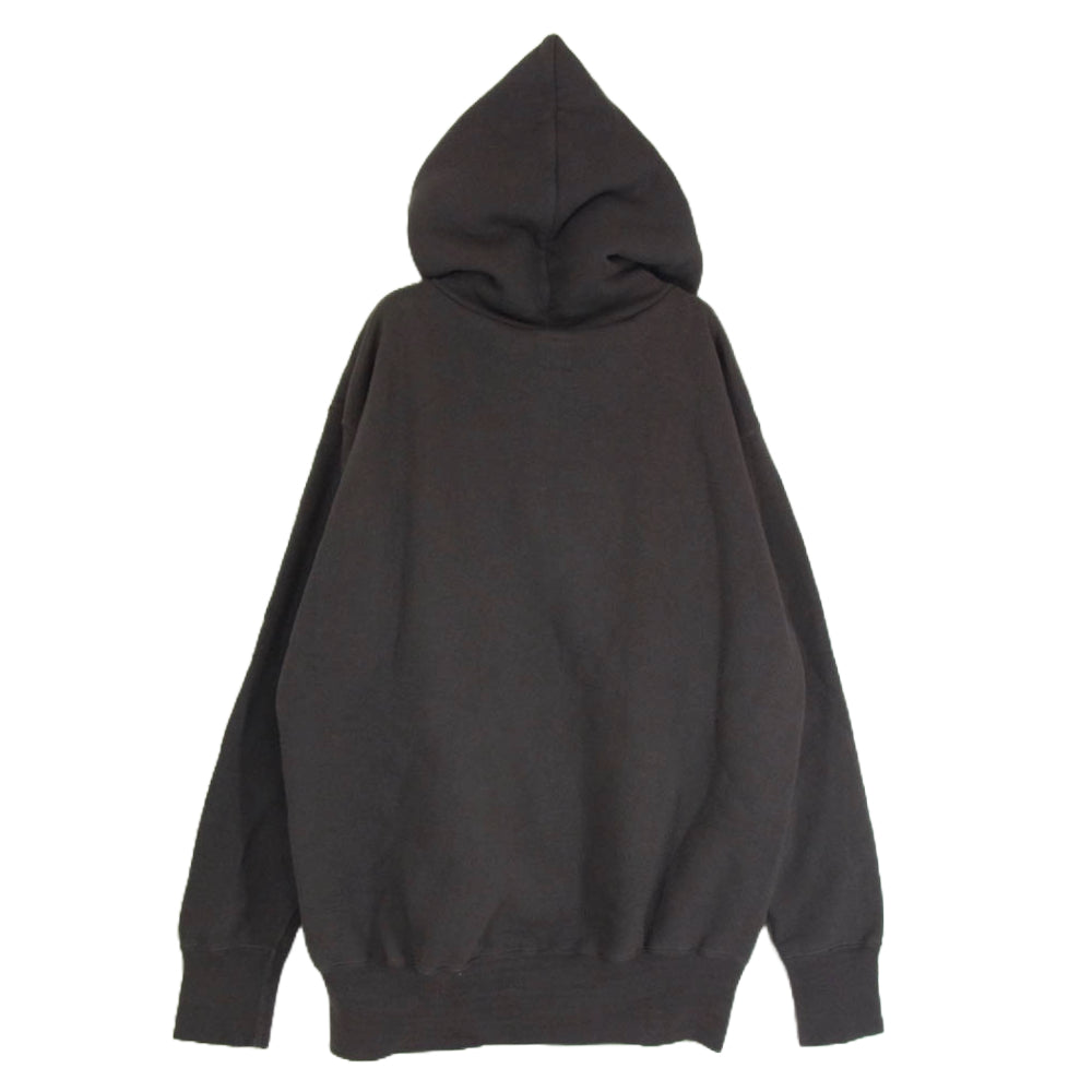 HUMAN MADE ヒューマンメイド HOODED SWEATSHIRT ハート ロゴ スウェット パーカー グレー系 L【中古】