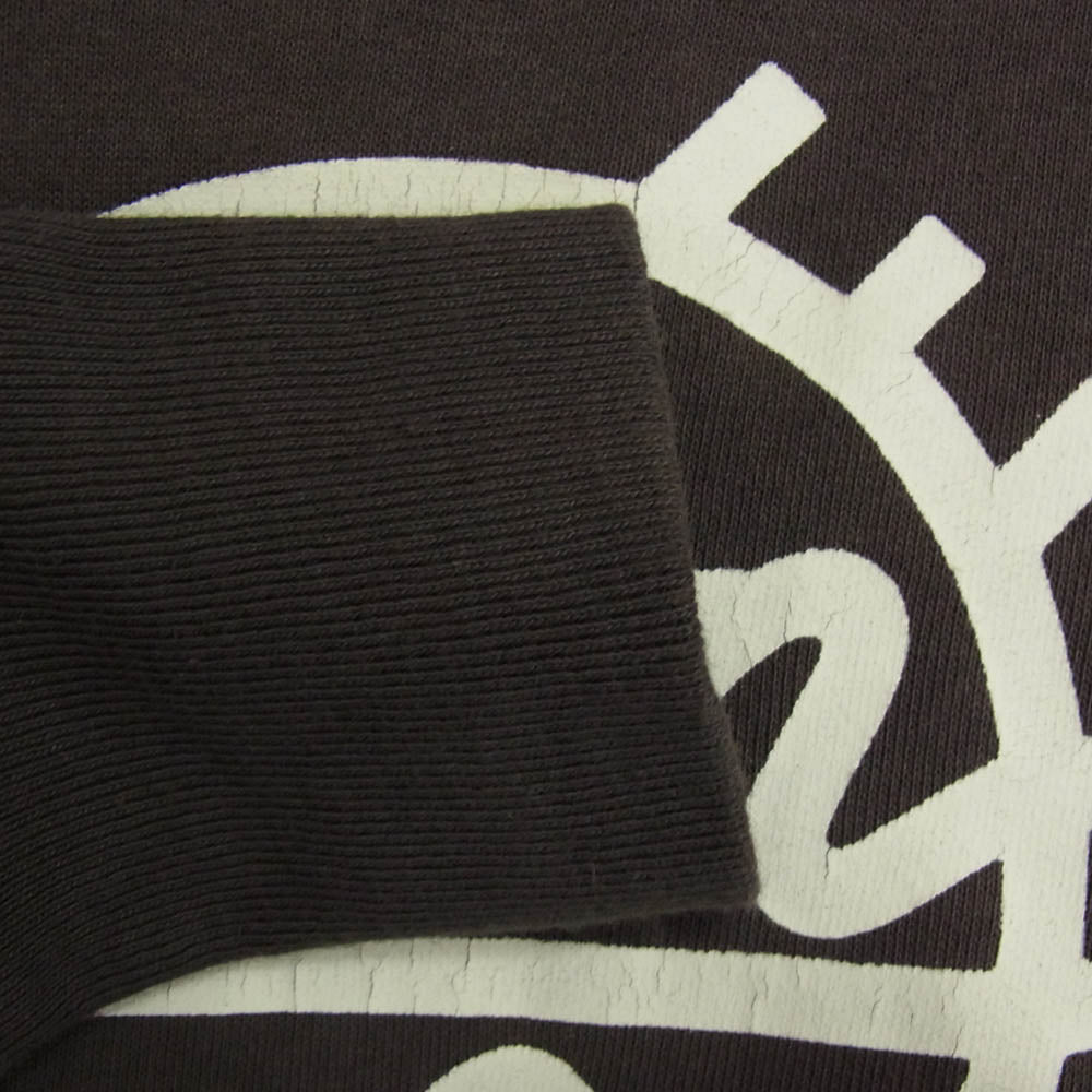 HUMAN MADE ヒューマンメイド HOODED SWEATSHIRT ハート ロゴ スウェット パーカー グレー系 L【中古】