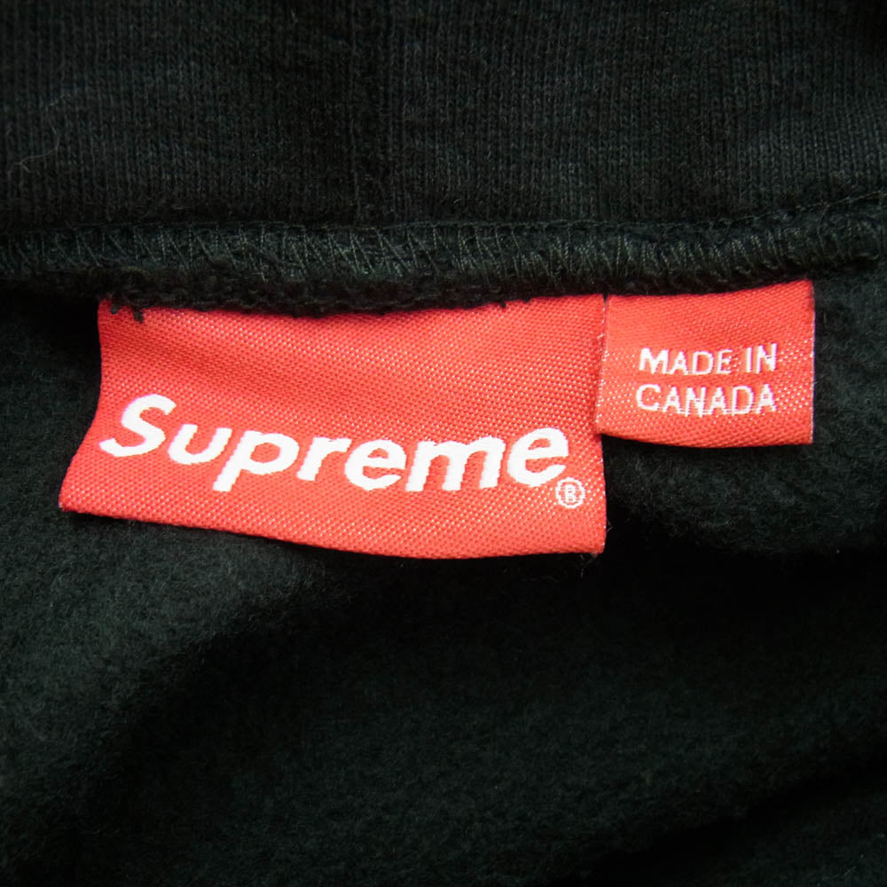 Supreme シュプリーム 23SS Worldwide Hooded Sweatshirt ワールド ワイド フード スウェット パーカー ブラック系 M【中古】