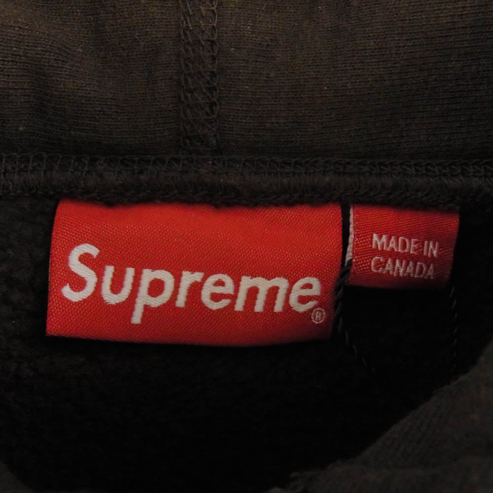 Supreme シュプリーム 21AW Box Logo Hooded Sweatshirt ボックスロゴ フーデット スウェット パーカー ブラウン系 M【中古】