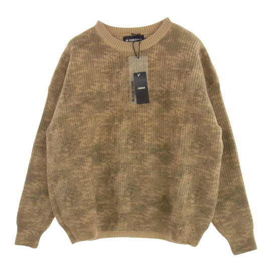 ノーフェイスストゥディオス HEAVY KNIT ヘビー ニット セーター カーキ系 2【中古】