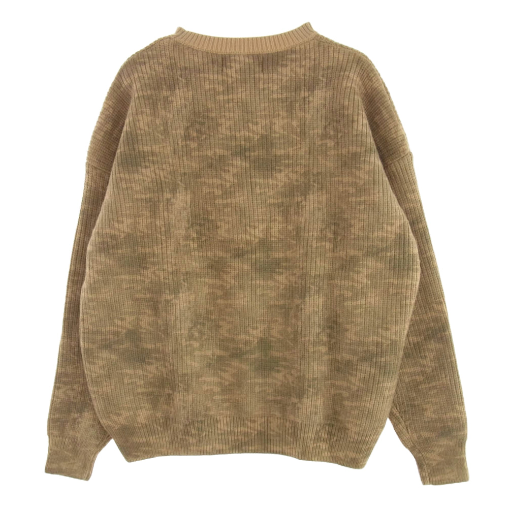 ノーフェイスストゥディオス HEAVY KNIT ヘビー ニット セーター カーキ系 2【中古】