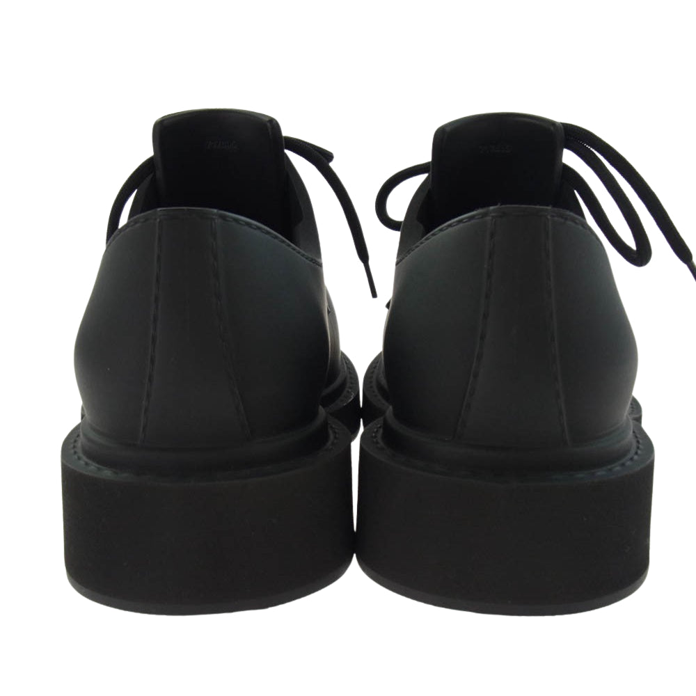 BALENCIAGA バレンシアガ 717805 WOFOI 1000 STEROID DERBY FULL EVA ステロイド ダービー シューズ ブラック系 40【中古】