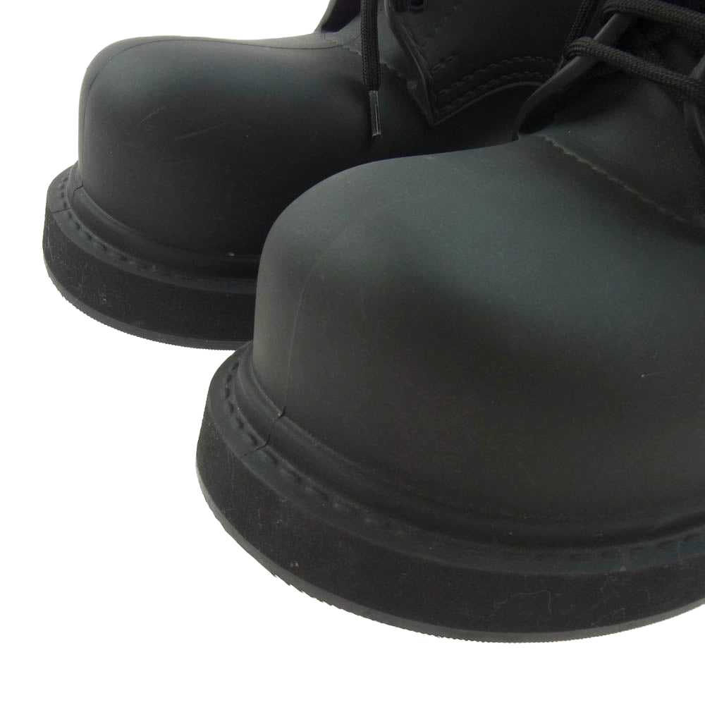 BALENCIAGA バレンシアガ 717805 WOFOI 1000 STEROID DERBY FULL EVA ステロイド ダービー シューズ ブラック系 40【中古】