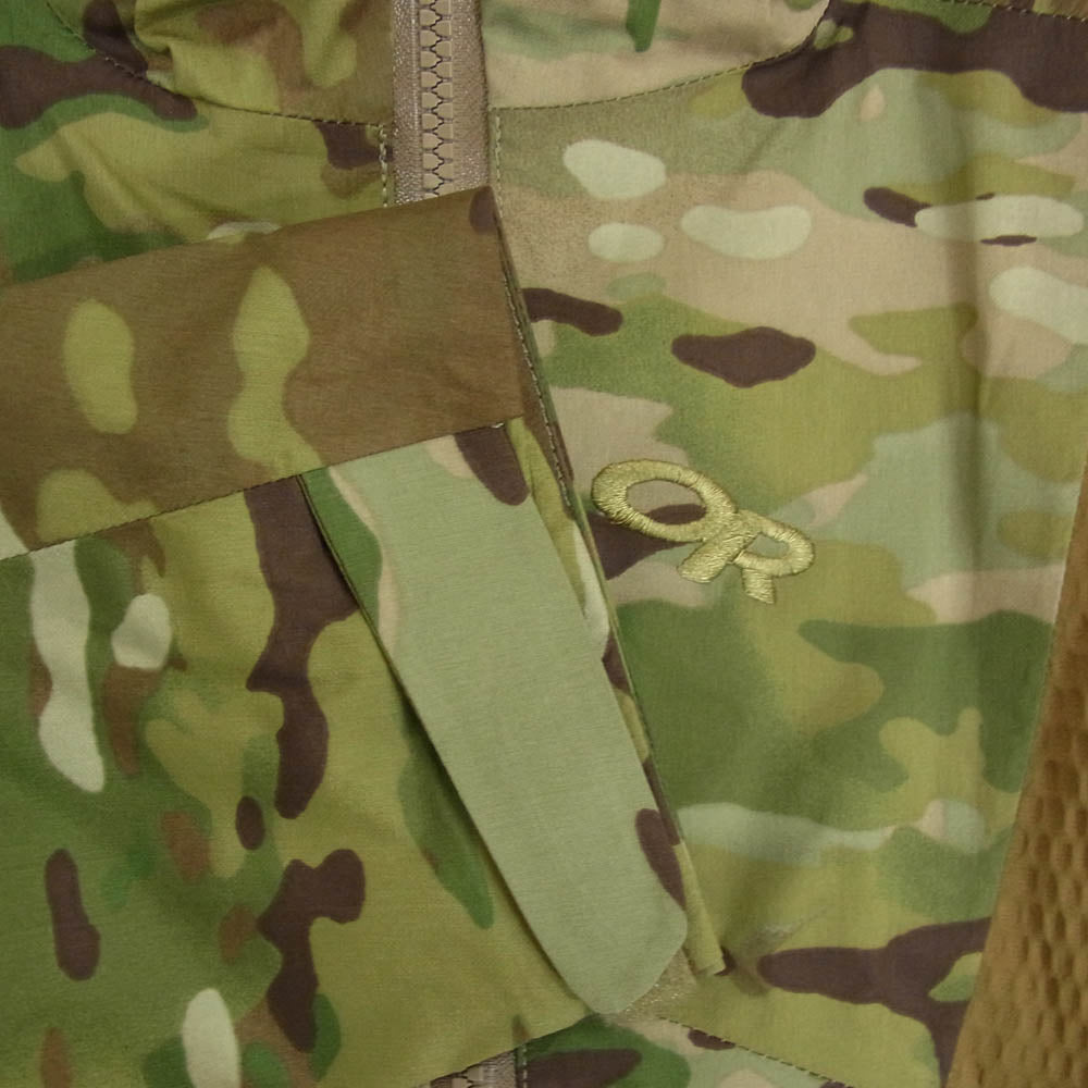 アウトドアリサーチ アウトドアリサーチ USA outdoor research infiltrator jacket ゴアテックス カモ カーキ系 M【中古】